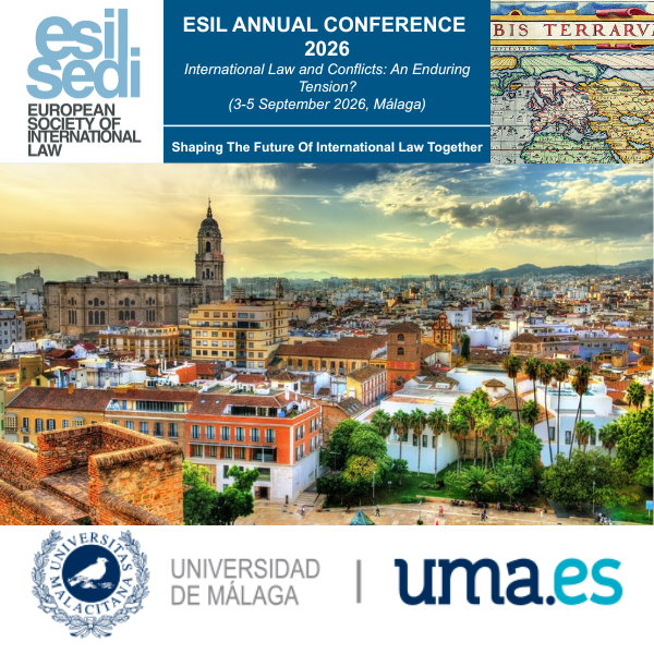 2026 ESIL Annual Conference on