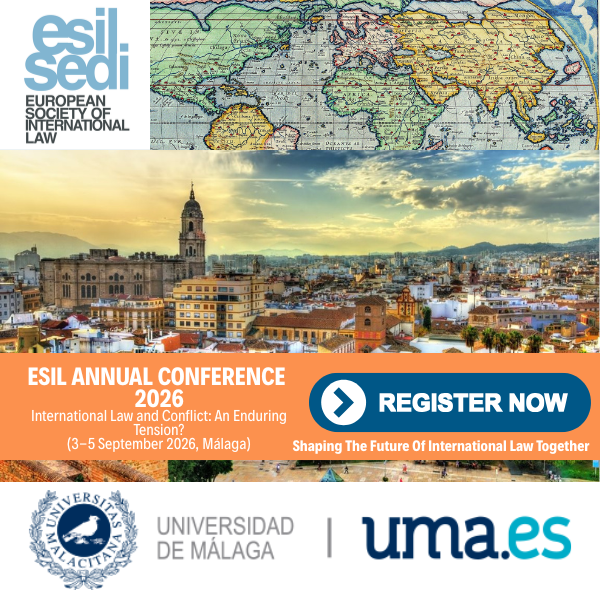 2026 ESIL Annual Conference  |  